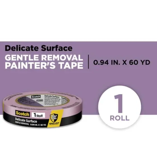 Scotch&reg; 0.94" x 60yd. Delicate Surface Painter's Tape {3}