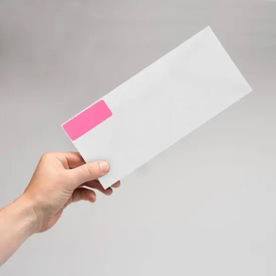 JAM Paper Standard Mailing Return Address Labels Ultra Pink {7}