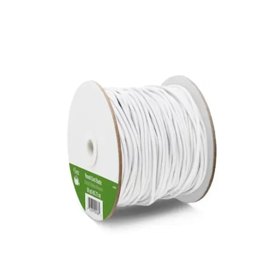 Dritz&reg; White Round Cord Elastic {3}