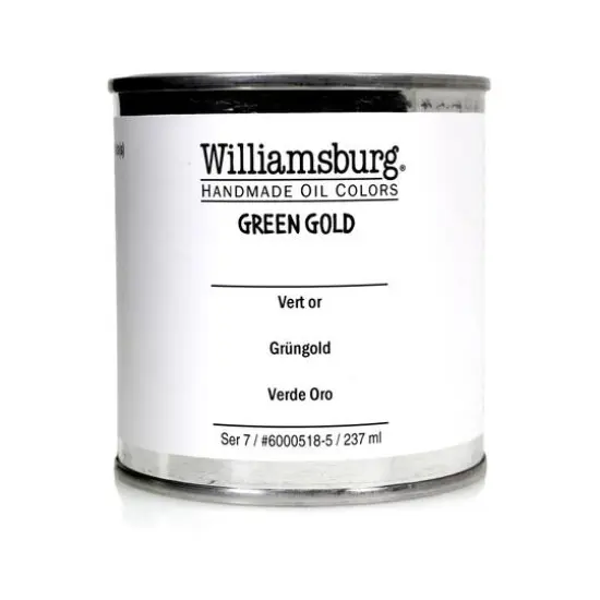 Williamsburg&reg; Artist Oil Colors Jar, 8oz. Green Gold {1}