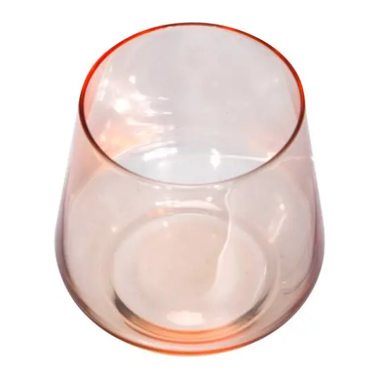 Hello Honey&reg; 12oz. Blush Round Drinking Glasses, 4ct. {3}