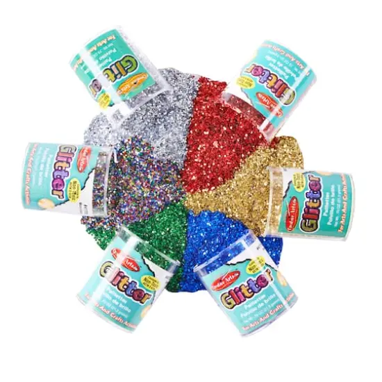 Charles Leonard Glitter Sets, 3 Packs of 6 {3}