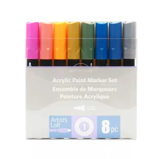 Fashion Colors Acrylic Paint Marker Set by Artist's Loft™ {7}