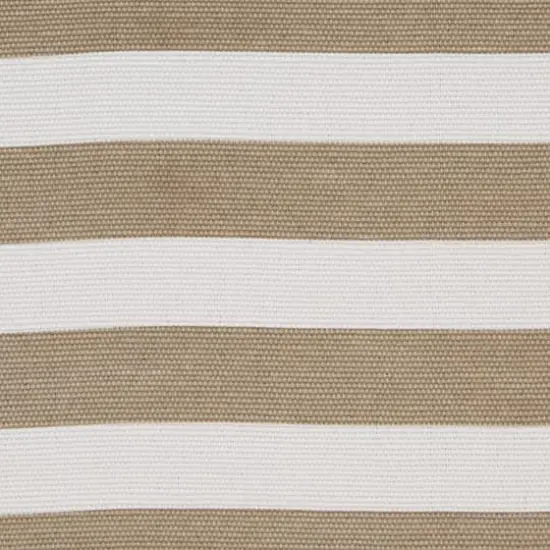 DII&reg; 11" Polyester Stripes Storage Cube Stone {6}