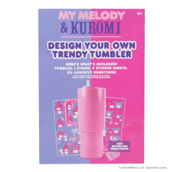 Hello Kitty® My Melody™ & Kuromi™ Design Your Own Trendy Tumbler {4}