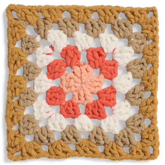 Bernat&reg; All in One&trade; Blanket Granny&trade; Yarn Solar Shimmer {3}