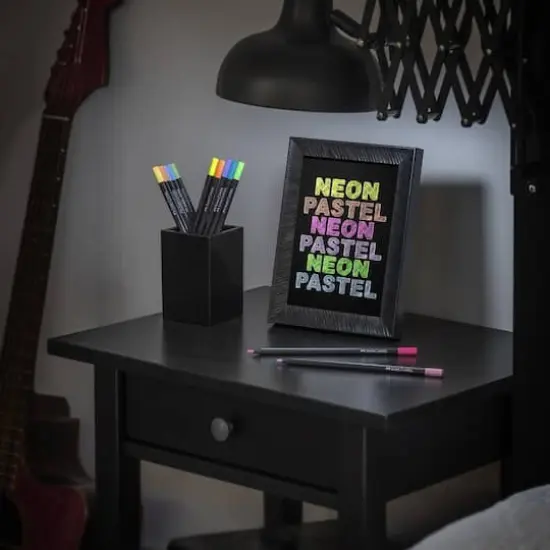 Faber-Castell&reg; Black Edition Neon & Pastel Colored Pencils {1}