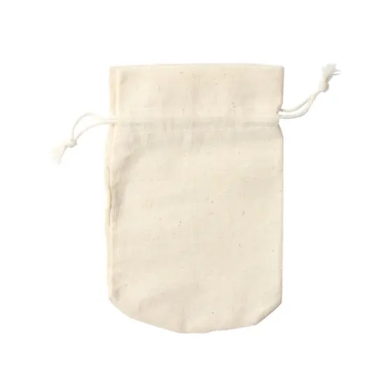 5.5" Muslin Jewelry Bag by Bead Landing&trade;, 8ct. {1}