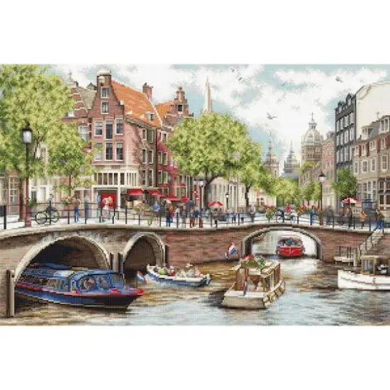Luca-s Amsterdam Counted Cross Stitch Kit {3}