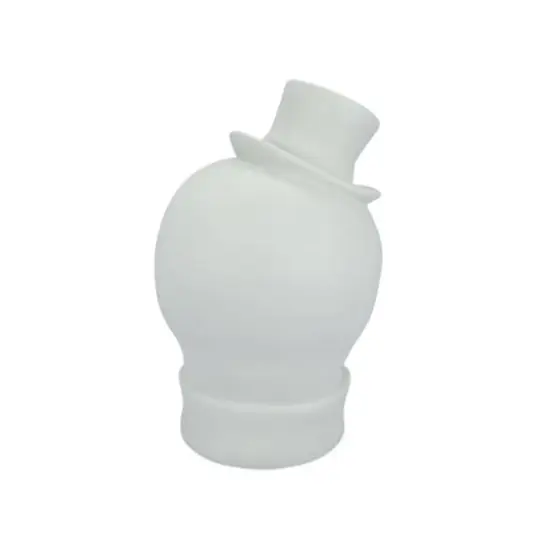 7.75" DIY Ceramic LED Gentleman Skull D&eacute;cor by Make Market&reg; {8}