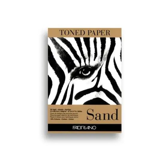 Fabriano&reg; Sand Toned Paper Pad, 8.25" x 11.75" {1}