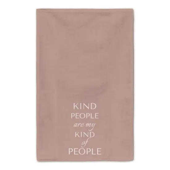 My Kind Of People Tea Towel Set Pink {5}