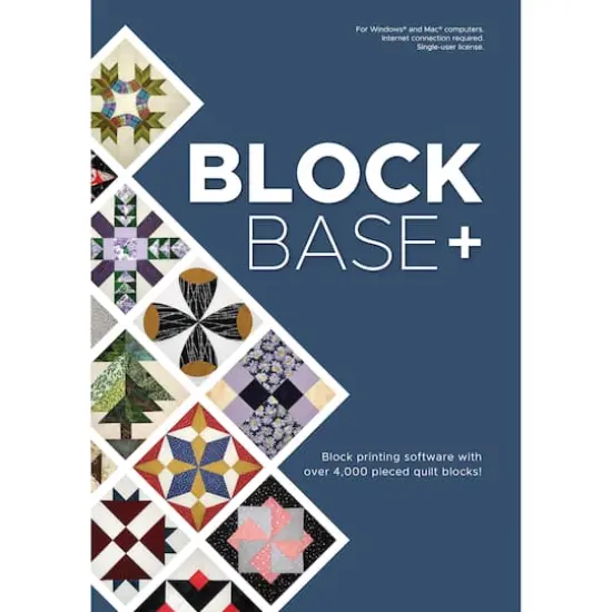 Electric Quilt&reg; Blockbase+ Software for Mac & Windows {1}