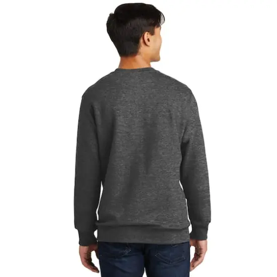 Port & Company&reg; Fan Favorite&trade; Fleece Crewneck Sweatshirt Dark Heather Grey {6}