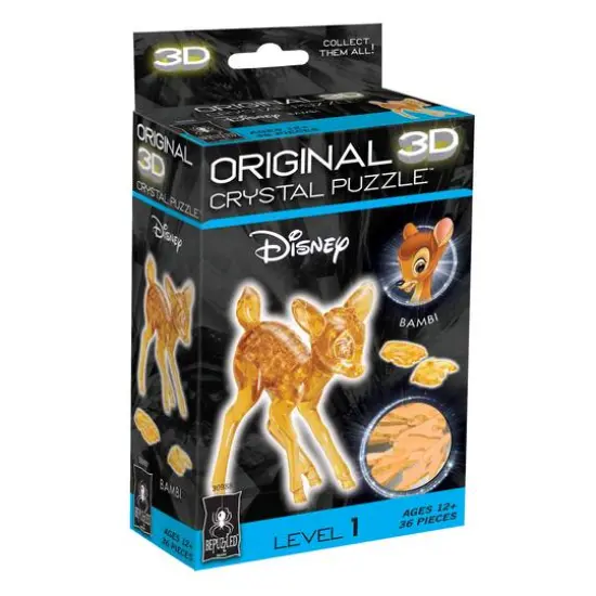Original 3D Crystal Puzzle&trade; Disney Bambi 36 Piece Puzzle {3}