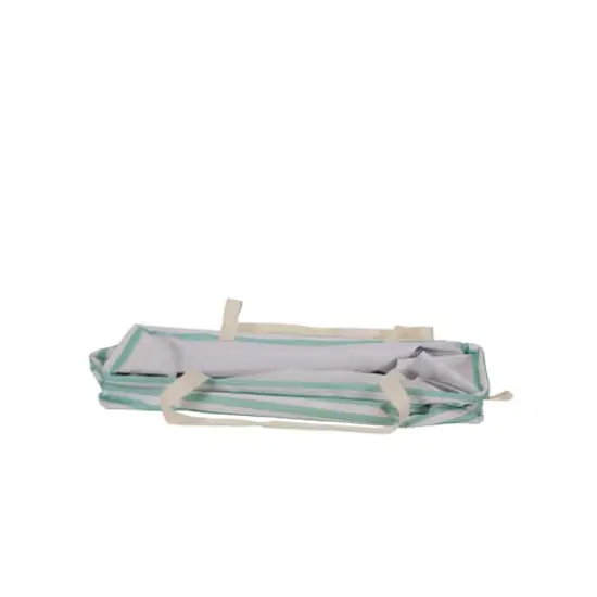 Household Essentials Krush&reg; Teal Stripe Canvas Tote {5}