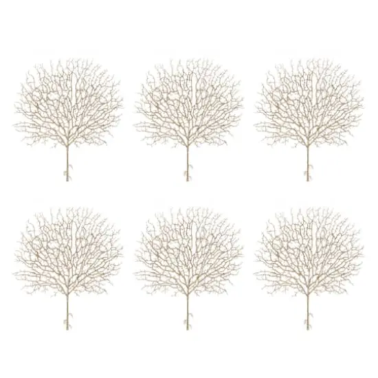 Glittered Twig Sprays, 6ct. {1}