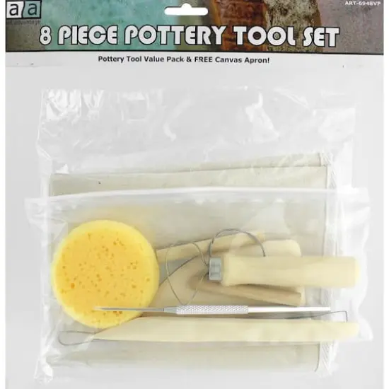 Art Advantage&reg; 8 Piece Pottery Tool Kit {1}
