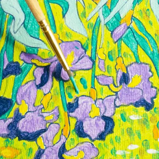 Faber-Castell Paint by Number Museum Series., Irises {5}