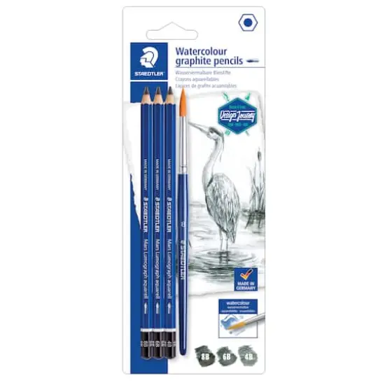 Staedtler&reg; Watercolor Graphite Pencil Set {1}