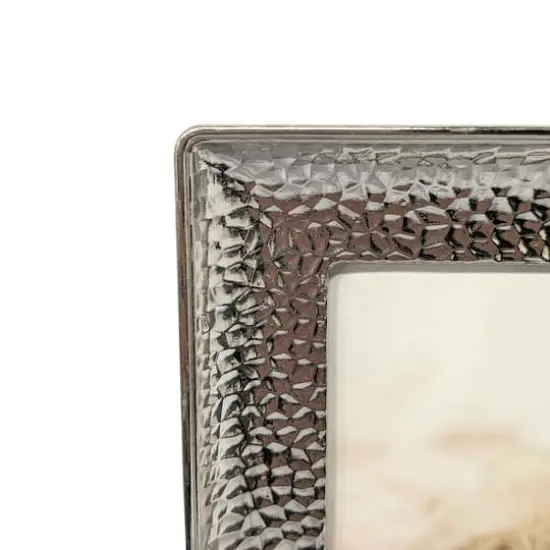 Expressions&trade; Silver Hammered Metal Frame by Studio D&eacute;cor&reg; {4}