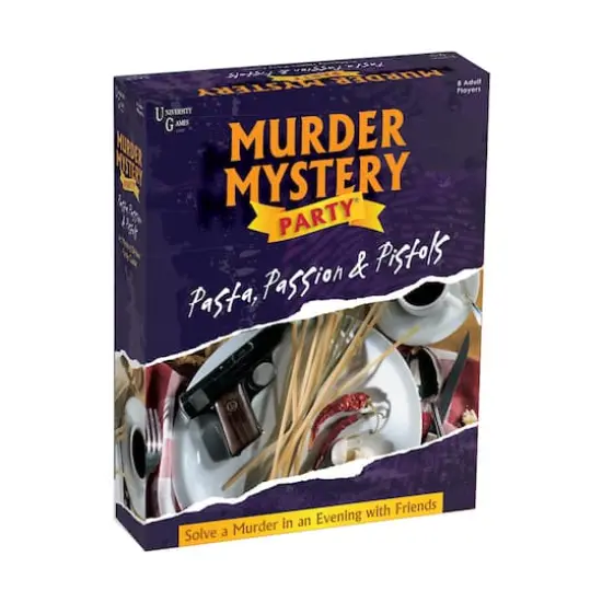 Murder Mystery Party&reg; Pasta, Passion & Pistols {1}
