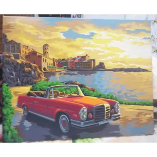 Crafting Spark Cuba Landscapes Painting by Numbers Kit {1}