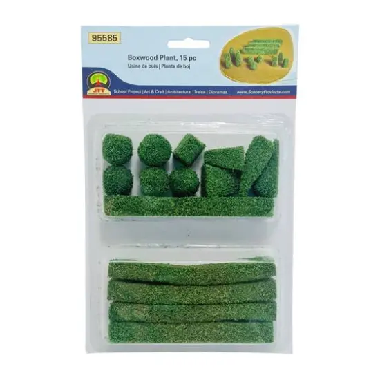 JTT Scenery Products Mini Boxwood Plants {5}