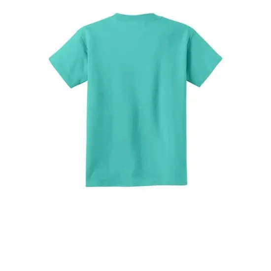 Port & Company® Beach Wash Garment-Dyed Youth T-Shirt Peacock {5}