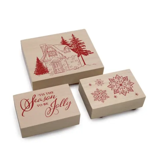 House Wood Stamp Set by Recollections&trade; {3}