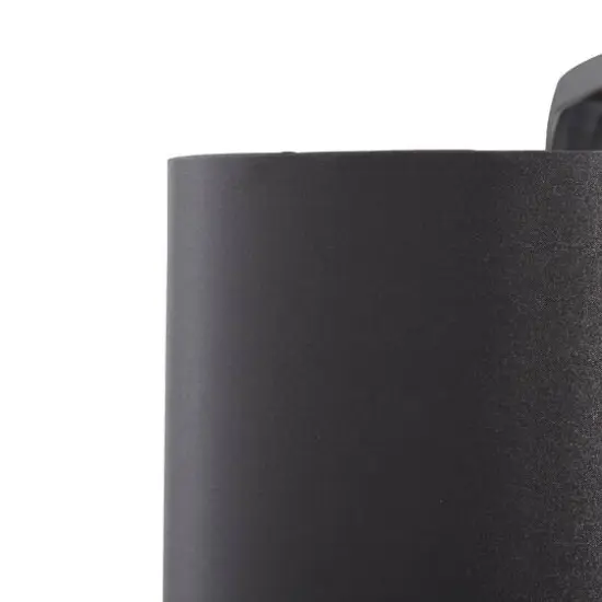 22" Black Metal Traditional Table Lamp {8}