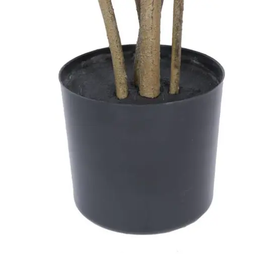 5ft. Potted Artificial Green Smoke Tree {9}