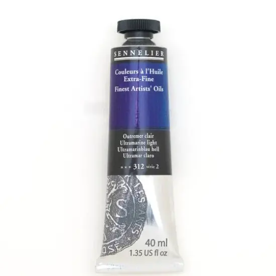 Sennelier Artists' Oil Color, 40mL 312 Ultramarine Light S2 {1}