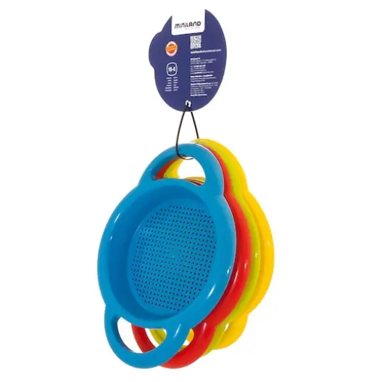 Miniland Educational Sieves, 3 Packs of 4 {3}