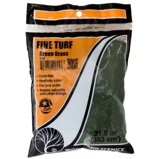 Woodland Scenics&reg; Fine Green Grass Turf {1}