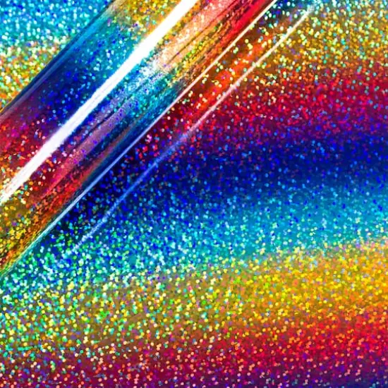 Siser&reg; Holographic Heat Transfer Vinyl, Rainbow {4}