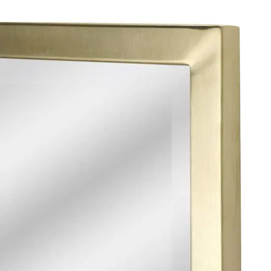 Head West Classic Gold Metal Framed Wall Mirror - 40" x 30" {4}