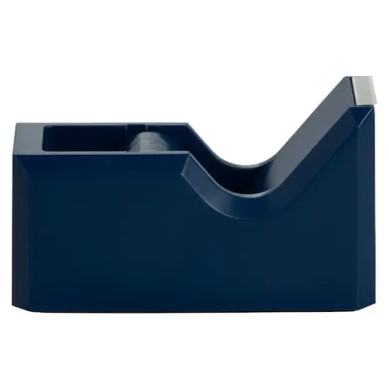 JAM Paper Colorful Desk Tape Dispensers Navy Blue {4}