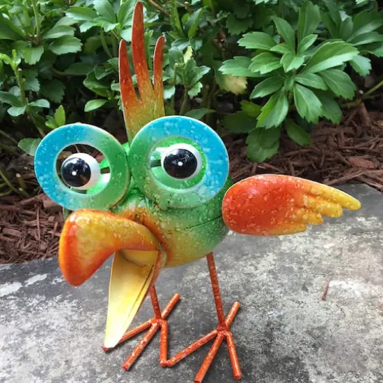 Santa's Workshop 8" Iron Baby Jungle Birds Set {3}