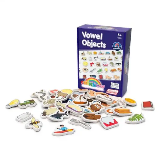 Junior Learning&reg; Vowel Objects Magnetic Foam Educational Set {1}
