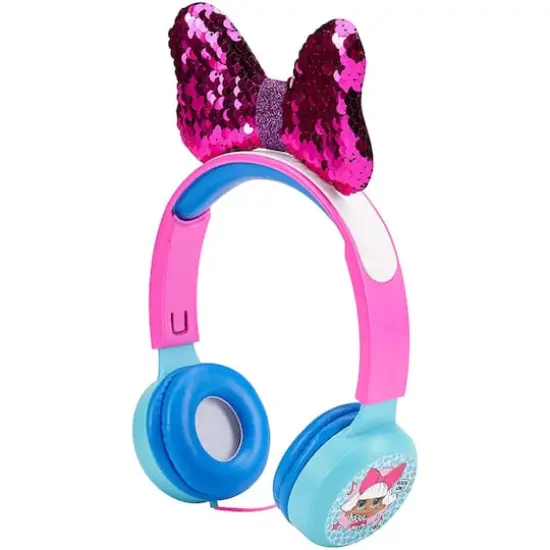 LOL Surprise Pink & Blue Kid-Safe Diva Headphones {1}