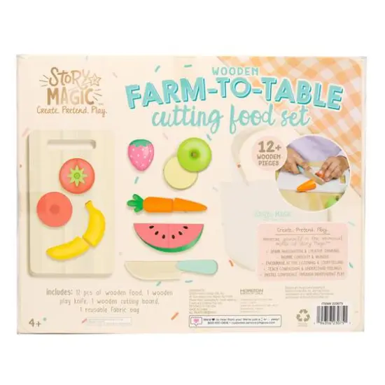 Story Magic Farm-to-Table Cutting Food Playset {6}