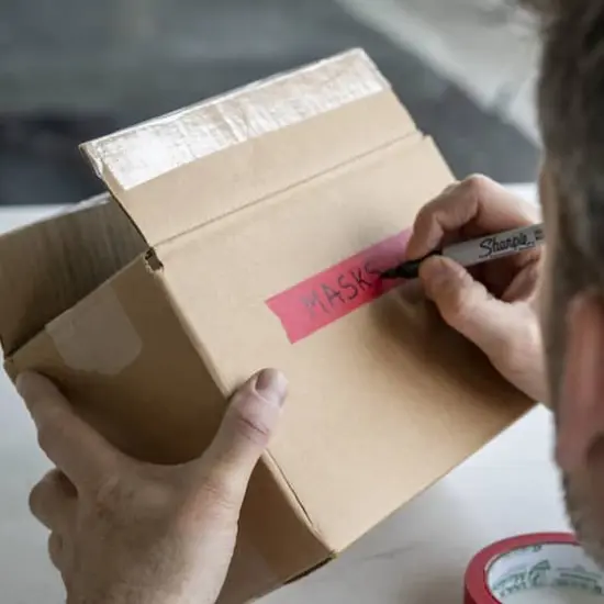 Duck Masking&reg; Brand Masking Tape Red {6}