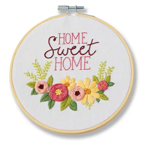 Home Sweet Home Embroidery Kit by Loops & Threads&reg; {1}