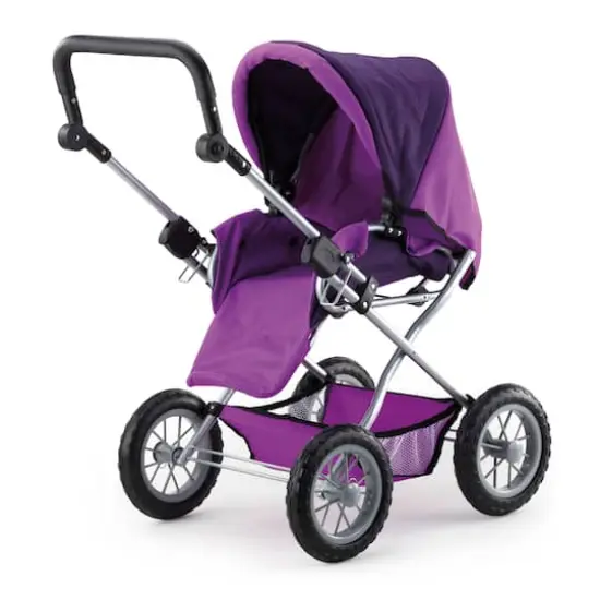 Bayer Design Combi Grande Purple Fairy Pram & Travel Bed Set {4}