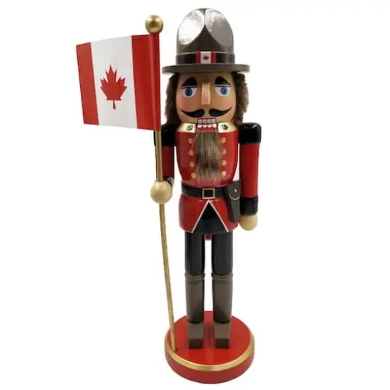 Santa's Workshop 14" Royal Mounty Nutcracker {1}