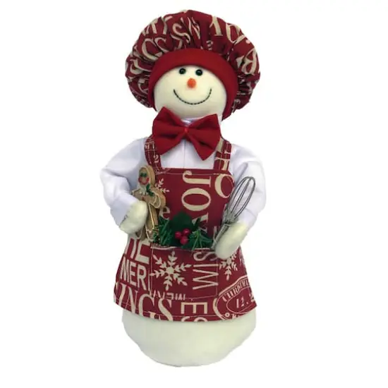 Santa's Workshop 12" Baking Snowman {1}