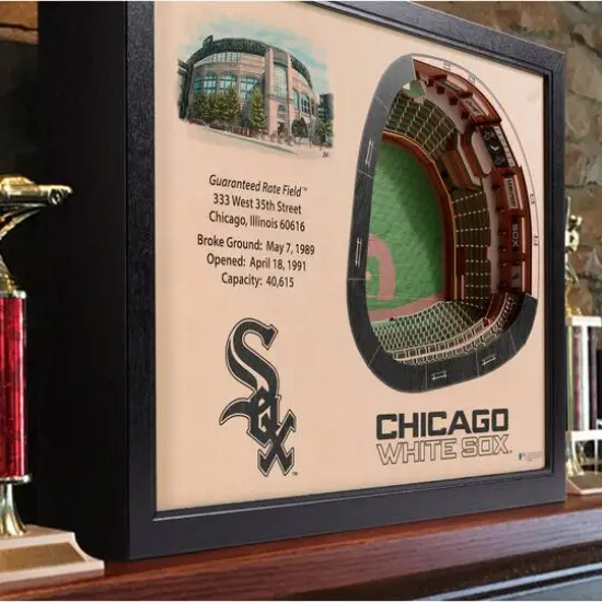 MLB 25-Layer StadiumView Wall Art Chicago White Sox {4}
