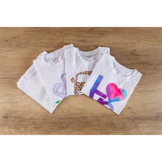 Cricut&reg; White Blank Youth Crew Neck T-Shirt {6}