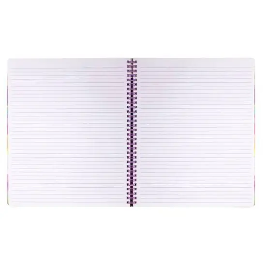 Steel Mill & Co.&reg; Tie Dye Large Spiral Notebook {5}